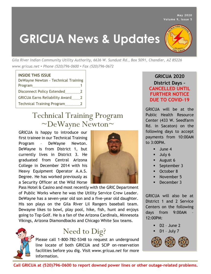 GRICUA newsletter scaled