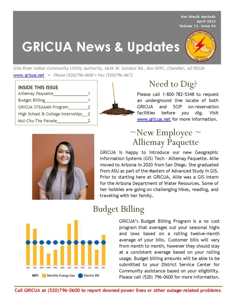 April 2023 Newsletter