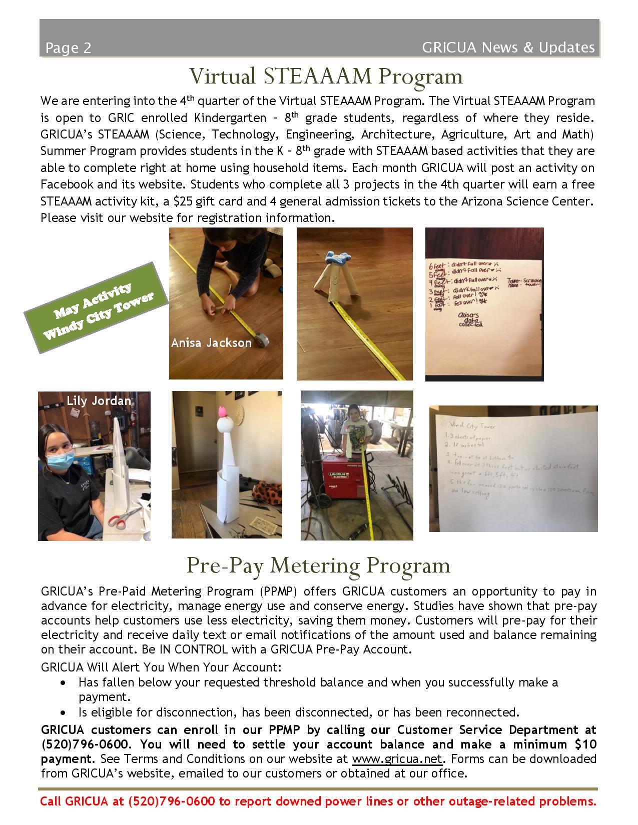 July Newsletter 2021 page 2