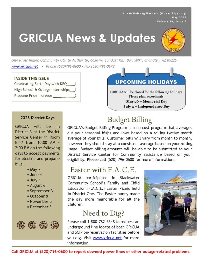 May 2025 Newsletter