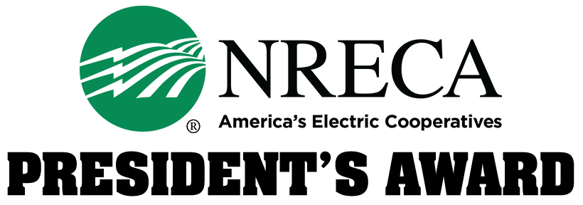 NRECA Presidents Award logo