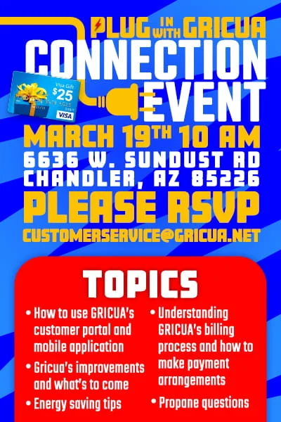 GRICUA March 2026 connection event mobile slider