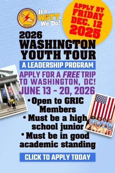 Washington Youth Tour 2026 mobile slider