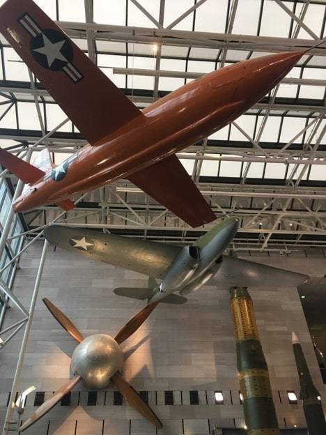 Planes at National Air and Space Museum