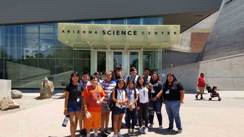 STEAAAM visiting Arizona science center
